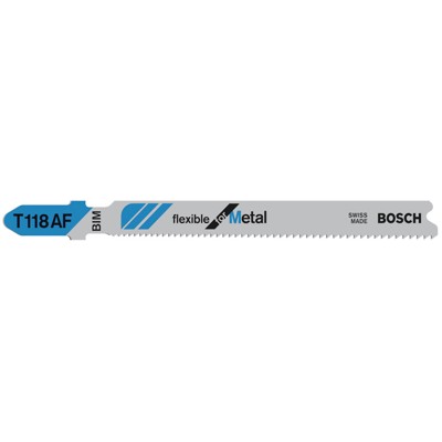 Stichsägeblatt T 118 AF Flexible for Metal, 100er-Pack (2608634774) von Bosch