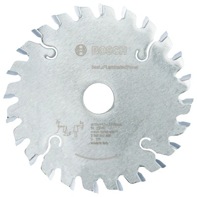 Vorritzblatt konisch, Best for Laminated Panel ø125 x 20 x 2,2mm, 24 Zähne von Bosch