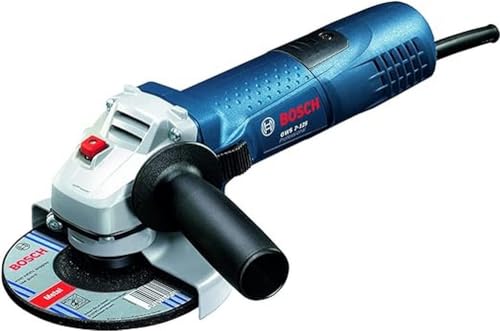 Bosch Professional Winkelschleifer GWS 7-125 (Scheiben-Ø 125mm, Leistung 720 Watt, inkl. Zusatzhandgriff, Aufnahmeflansch, Schutzhaube, Spannmutter, Zweilochschlüssel) Bosch Professional Winkelschleifer GWS 7-125 (Scheiben-Ø 125mm, Leistung 720 Watt, inkl. Zusatzhandgriff, Aufnahmeflansch, Schutzhaube, Spannmutter, Zweilochschlüssel) von Bosch Professional