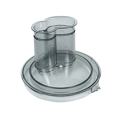 Deckel für Rührschüssel transparent Kompakt Küchenmaschinen ORIGINAL Bosch Siemens 00361735 361735 mit zwei Einfüllöffnungen und Stopfer MCM5 MK5 von BoschGruppe