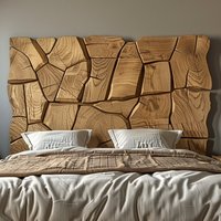 Einzigartiges Massivholz Kopfteil Für Betten Aus Holzstücken Von Bosco Boschivo Einzigartiges Massivholz Kopfteil Für Betten Aus Holzstücken Von Bosco Boschivo von BoscoBoschivo