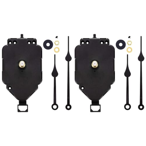 Bosiyrggrl 2 Sets Uhrwerksset, zum Basteln, oszillierende Bewegung, mit Zeigern, Reparaturteile für Quarz-Uhren, Ersatzteile G Bosiyrggrl 2 Sets Uhrwerksset, zum Basteln, oszillierende Bewegung, mit Zeigern, Reparaturteile für Quarz-Uhren, Ersatzteile G von Bosiyrggrl