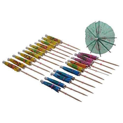 Bosiyrggrl 24 x -Zubehör für kleine Regenschirme / Sonnenschirme aus Papier für Cocktails, zufällige Farbauswahl Bosiyrggrl 24 x -Zubehör für kleine Regenschirme / Sonnenschirme aus Papier für Cocktails, zufällige Farbauswahl von Bosiyrggrl