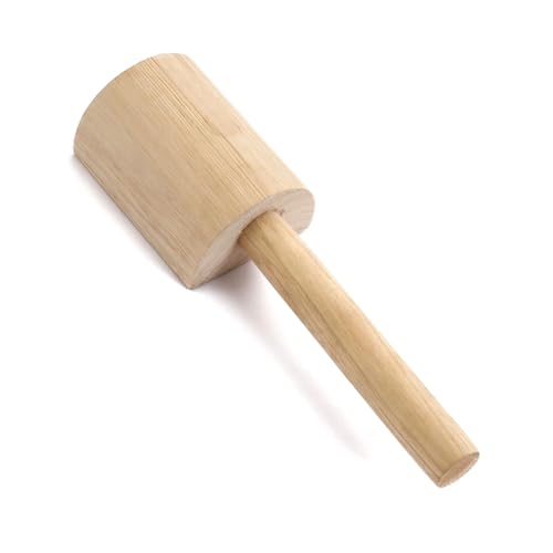 Bosiyrggrl Töpferform aus Holz mit Griff, wiederverwendbar, Basteln, glatt, geeignet für Töpferrippen aus Ton, Holzoptik, Porzellan-Tassenwerkzeug von Bosiyrggrl