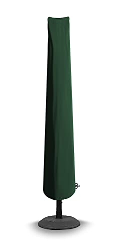 Bosmere Allwetter-Sonnenschirm-Abdeckung mit Reißverschluss, extra groß, 100 % wasserdicht, UV-geschützt, strapazierfähiges 600D-Oxford-Gewebe, L190 C96 cm (31 cm oben), 6A595G von Bosmere