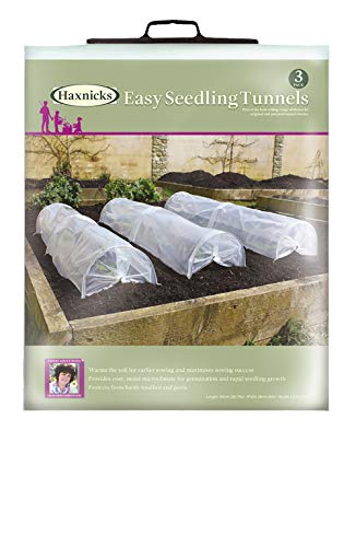 Bosmere Haxnicks ETUN140101 Easy Setzling Poly Tunnel, 80 x 18 x 12 cm, 3 Stück von Bosmere