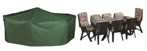 Bosmere Premium-Schutzhülle für rechteckige Tischgruppe 116" x 80" x 36" von Bosmere