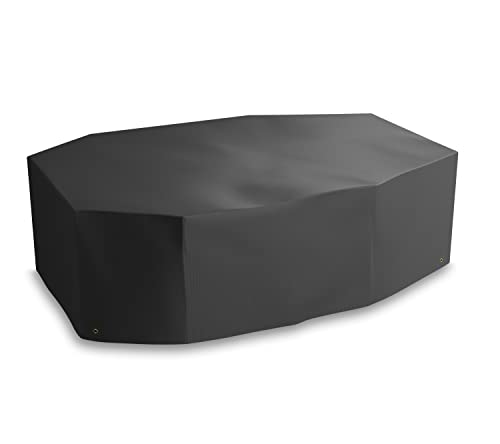 Bosmere Rechteckige Allwetter-Abdeckung für 10-Sitzer, 100 % wasserdicht, UV-geschützt, strapazierfähiges 600D-Oxford-Gewebe, L350 x B250 x H94 cm, A538C Bosmere Rechteckige Allwetter-Abdeckung für 10-Sitzer, 100 % wasserdicht, UV-geschützt, strapazierfähiges 600D-Oxford-Gewebe, L350 x B250 x H94 cm, A538C von Bosmere