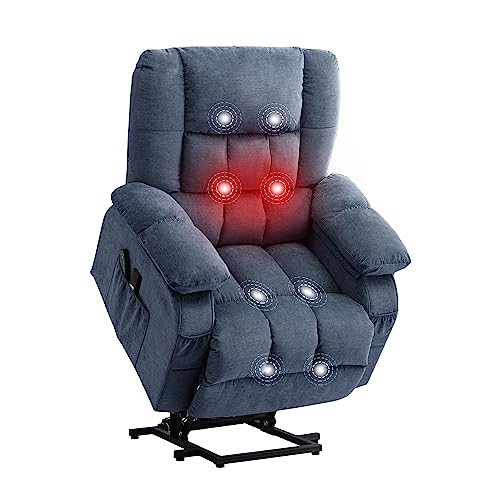 Bosmiller Elektrische Aufstehhilfe Relaxsessel Aufstehsessel Verstellbar Fernsehsessel Heizung Sessel mit Aufstehhilfe TV Sessel mit Massage Wärmefunktion Liegesessel, Blau Bosmiller Elektrische Aufstehhilfe Relaxsessel Aufstehsessel Verstellbar Fernsehsessel Heizung Sessel mit Aufstehhilfe TV Sessel mit Massage Wärmefunktion Liegesessel, Blau von Bosmiller