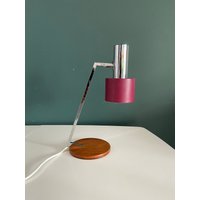 Mid-Century Lila Designer Lampe, 70Er Jahre von BosnianPickers