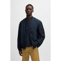 BOSS ORANGE Blouson "Olmec", mit Flachstrickkragen von Boss Orange
