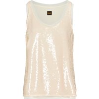 BOSS ORANGE Blusentop "Illettes Premium Damenmode" mit Pailetten von Boss Orange