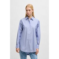 BOSS ORANGE Hemdbluse "Bostucci Premium Damenmode" Popelin Qualität mit Glitzerfäden von Boss Orange