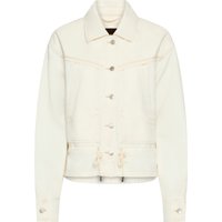 BOSS ORANGE Jeansjacke "DENIM JACKET 4.0 Premium Damenmode" mit verstellbarem Kordelzug von Boss Orange