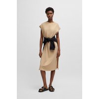 BOSS ORANGE Jerseykleid "Edress Premium Damenmode" mit Schlitzen, Logoschriftzug von Boss Orange