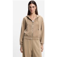 BOSS ORANGE Kapuzensweatjacke "Elijak Premium Damenmode" im Oversized Fit von Boss Orange