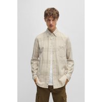 BOSS ORANGE Langarmhemd "Rickert" mit dezentem Karo-Design von Boss Orange