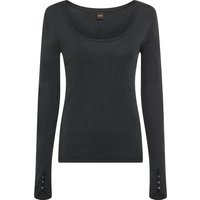 BOSS ORANGE Langarmshirt "Edeline Premium Damenmode" von Boss Orange