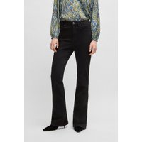 BOSS ORANGE Schlagjeans "Rosa High Rise Bootcut Premium Damenmode", (BOSS ORANGE DENIM), mit BOSS Logostickerei auf der Tasche von Boss Orange