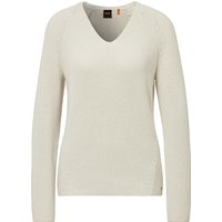 BOSS ORANGE Strickpullover "Fardin Premium Damenmode", mit Charm mit BOSS Logo BOSS ORANGE Strickpullover "Fardin Premium Damenmode", mit Charm mit BOSS Logo von Boss Orange