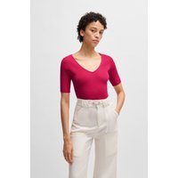 BOSS ORANGE Strickpullover "Faradisco Premium Damenmode" mit BOSS Metallcharm BOSS ORANGE Strickpullover "Faradisco Premium Damenmode" mit BOSS Metallcharm von Boss Orange