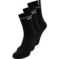 BOSS Basicsocken "3P QS Iconic CC SP W", (3 Paar), kontrastfarbene Details von Boss