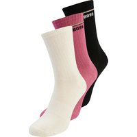 BOSS Basicsocken "3P QS Iconic CC SP W", (3 Paar), kontrastfarbene Details von Boss