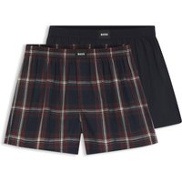 BOSS Boxer "2P Boxer S. CW Peach" Packung, 2er, 2 Stk. tlg., mit BOSS Logopatch auf dem Bund von Boss