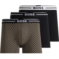 BOSS Boxer "BoxerBr 3P Bol", (Packung, 3 St.), mit BOSS Schriftzug von Boss
