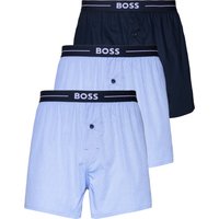 BOSS Boxershorts "3P Woven Boxer 10255001 01", (Packung, 3 St., 3er) von Boss