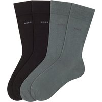 BOSS Businesssocken "2P RS Uni CC" Packung, 2er, 2 Paar tlg. mit Markenlogo von Boss