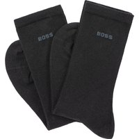 BOSS Businesssocken "2P RS Uni Logo CC W", (Packung, 2 Paar, 2er Pack), mit BOSS Schriftzug von Boss