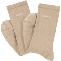 BOSS Businesssocken "2P RS Uni Logo CC W", (Packung, 2 Paar, 2er Pack), mit BOSS Schriftzug von Boss