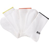 BOSS Businesssocken "3PQS Rib Logo Bam" Packung, 3 Paar tlg. mit Kontraststreifen von Boss