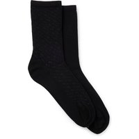 BOSS Freizeitsocken "2P RS Monogram CC", (Packung, 2 Paar, 2er-Pack), aus weicher Baumwollmischung von Boss