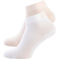 BOSS Freizeitsocken "2P SH Logo CC W", (Packung, 2 Paar, 2er), mit eingestricktem BOSS Logoschriftzug von Boss