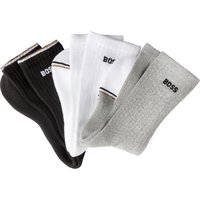BOSS Freizeitsocken "3PQSRibColorblock", (3 Paar), Mit BOSS Logoschriftzug von Boss