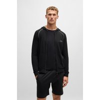 BOSS Kapuzensweatjacke "Mix&Match Jacket H", mit BOSS Stickerei auf der Brust von Boss