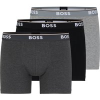 BOSS Langer Boxer "Brief 3 PACK" mit farblich passendem Webbund BOSS Langer Boxer "Brief 3 PACK" mit farblich passendem Webbund von Boss