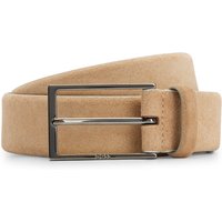 BOSS Ledergürtel "Calindo" aus Veloursleder mit Logo-Schliesse aus Metall BOSS Ledergürtel "Calindo" aus Veloursleder mit Logo-Schliesse aus Metall von Boss