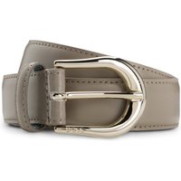 BOSS Ledergürtel "Carol-St-G Sz30" mit abgerundeter Schließe BOSS Ledergürtel "Carol-St-G Sz30" mit abgerundeter Schließe von Boss