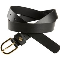 BOSS Ledergürtel "Scarlet Sz25" mit Stacked-Logo von Boss