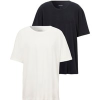 BOSS Rundhalsshirt "B-TShirtRN 2P Comfor", (Packung, 2 tlg., 2er-Pack), mit tonalen Logo von Boss