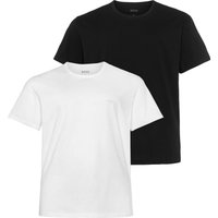 BOSS Rundhalsshirt "B-TShirtRN 2P Comfor", (Packung, 2 tlg., 2er-Pack), mit tonalen Logo von Boss