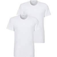 BOSS Rundhalsshirt "TShirtRN 2P Comfort", (Packung, 2 tlg., 2er Pack), mit Ton-in-Ton BOSS Logo-Schriftzug von Boss
