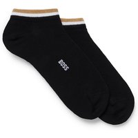 BOSS Sneakersocken "2P AS Uni stripe CC", (Packung, 2er), mit geringeltem Abschluss von Boss