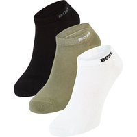 BOSS Sneakersocken "5P AS Uni CC" Packung, 5 Stk. tlg. mit BOSS Label von Boss