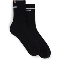 BOSS Socken "2P QS Iconic CC W", (Packung, 2 Paar, 2er), mit BOSS-Logoschriftzug von Boss