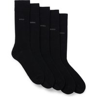 BOSS Socken "5P Uni Color CC", (5 Paar), in klassischer Unifarbe von Boss