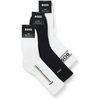 BOSS Socken "Giftset Iconic" 3 Paar tlg. Neuheit, in Geschenk-Box, verstärkte Zehen- und Fersenpartie von Boss